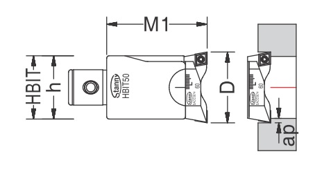 Body and Cutting Insert Holder