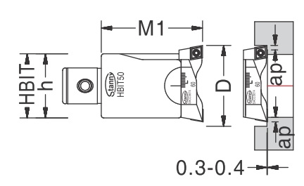 Body and Cutting Insert Holder