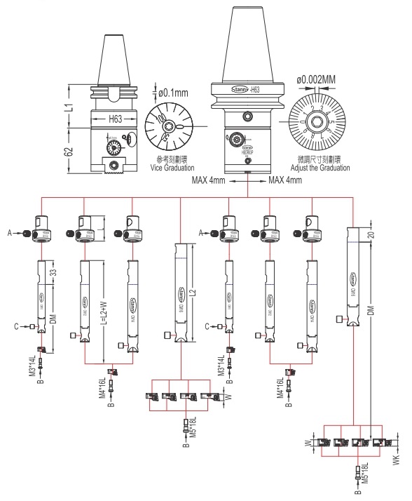 Micro-Finishing Cutter Fine Boring System