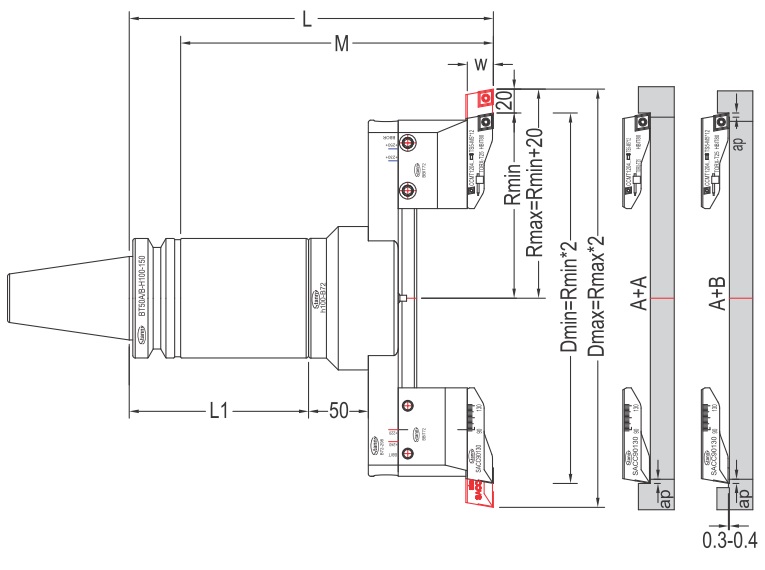 DBT and BBIT72 Boring System