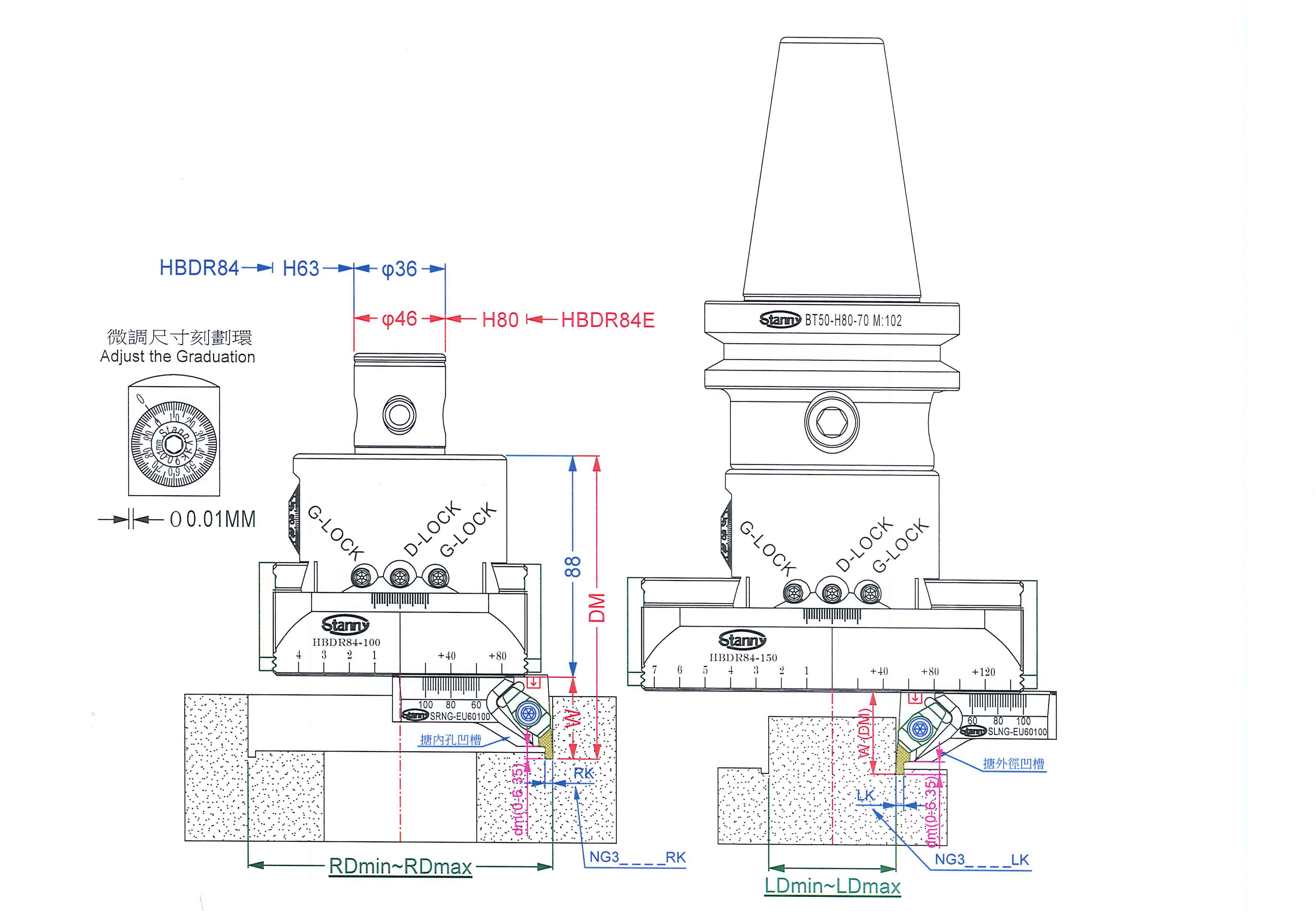 Body and Cutting Insert Holder